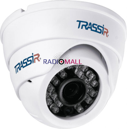 Видеокамера IP Trassir TR-D8121IR2W 2.8-2.8мм цветная корп.:белый Видеокамера IP Trassir TR-D8121IR2W 2.8-2.8мм цветная корп.:белый