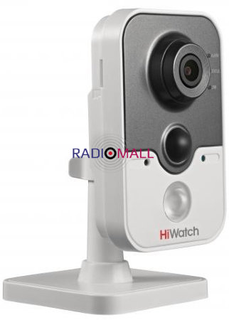Видеокамера IP Hikvision HiWatch DS-I214 2.8-2.8мм цветная корп.:белый Видеокамера IP Hikvision HiWatch DS-I214 2.8-2.8мм цветная корп.:белый