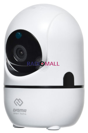 Видеокамера IP Digma DiVision 201 2.8-2.8мм цветная корп.:белый