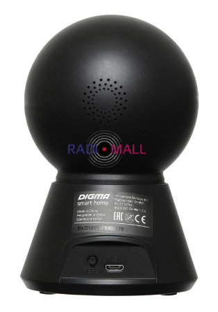 Видеокамера IP Digma DiVision 401 2.8-2.8мм цветная корп.:черный