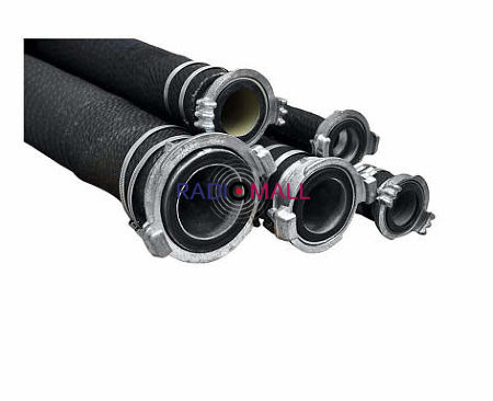 Рукав пожарный всасывающий гофрированный класс "В"  группа "1" 150мм с головками ГРВ-150 (4 хомута винтовых)