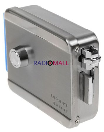 Замок электромеханический Falcon Eye FE-2370 сталь серебристый