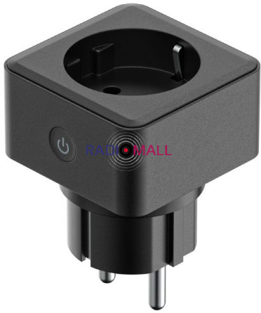 Умная розетка Yandex YNDX-0007B EU VDE Wi-Fi черный